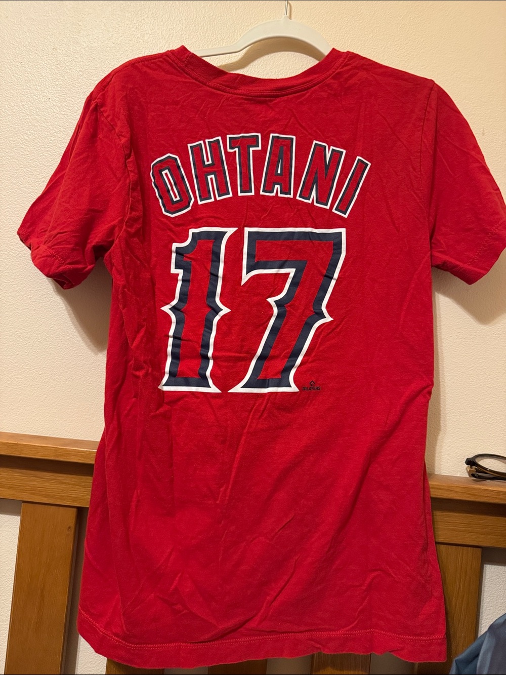 Nike Red Angels OHTANI #17 Women’s Short-Sleeve Team Shirt